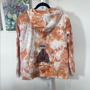 Earthbound Tie-Dye Cotton Jacket with Mind’s Eye Design